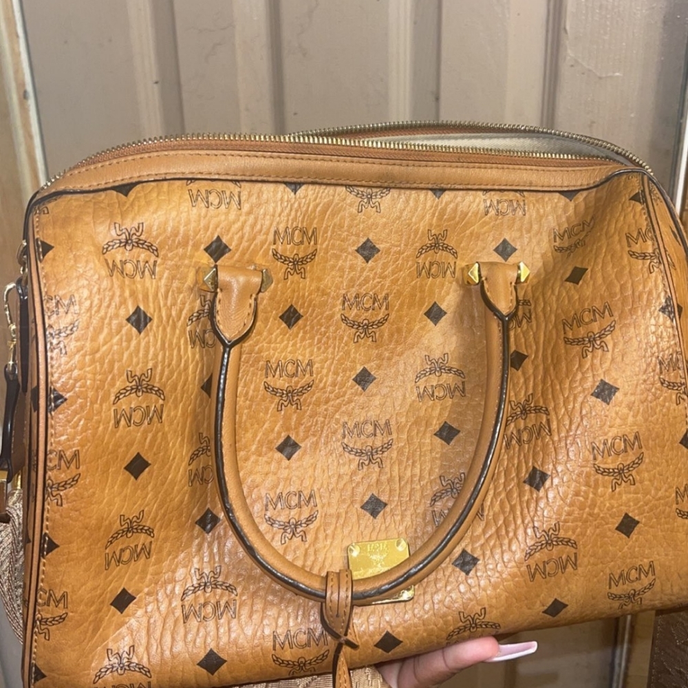 MCM BOSTON BAG